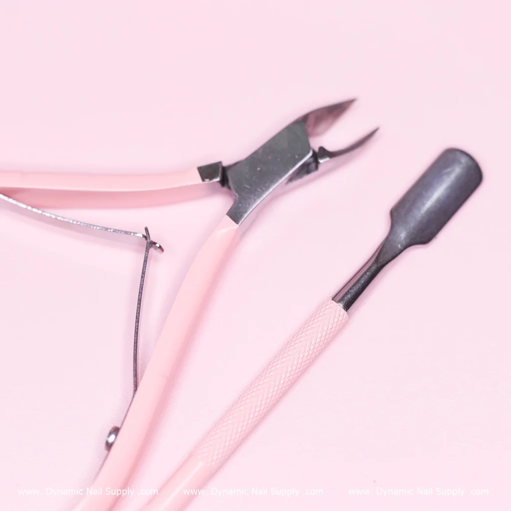 Cuticle Care Simplified: Pink Carbon Steel Nippers
