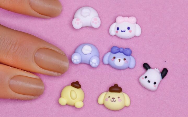 Professional Results with Cute Cartoon Nail Charms