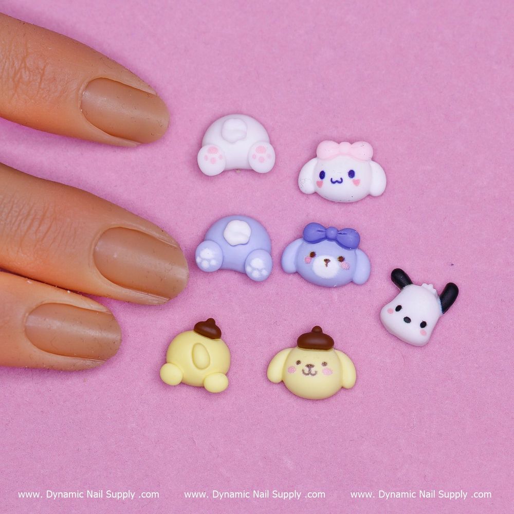 Professional Results with Cute Cartoon Nail Charms