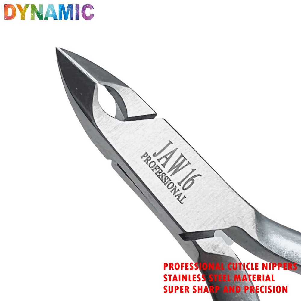 Jaw 16 stainless steel cuticle nippers - 3
