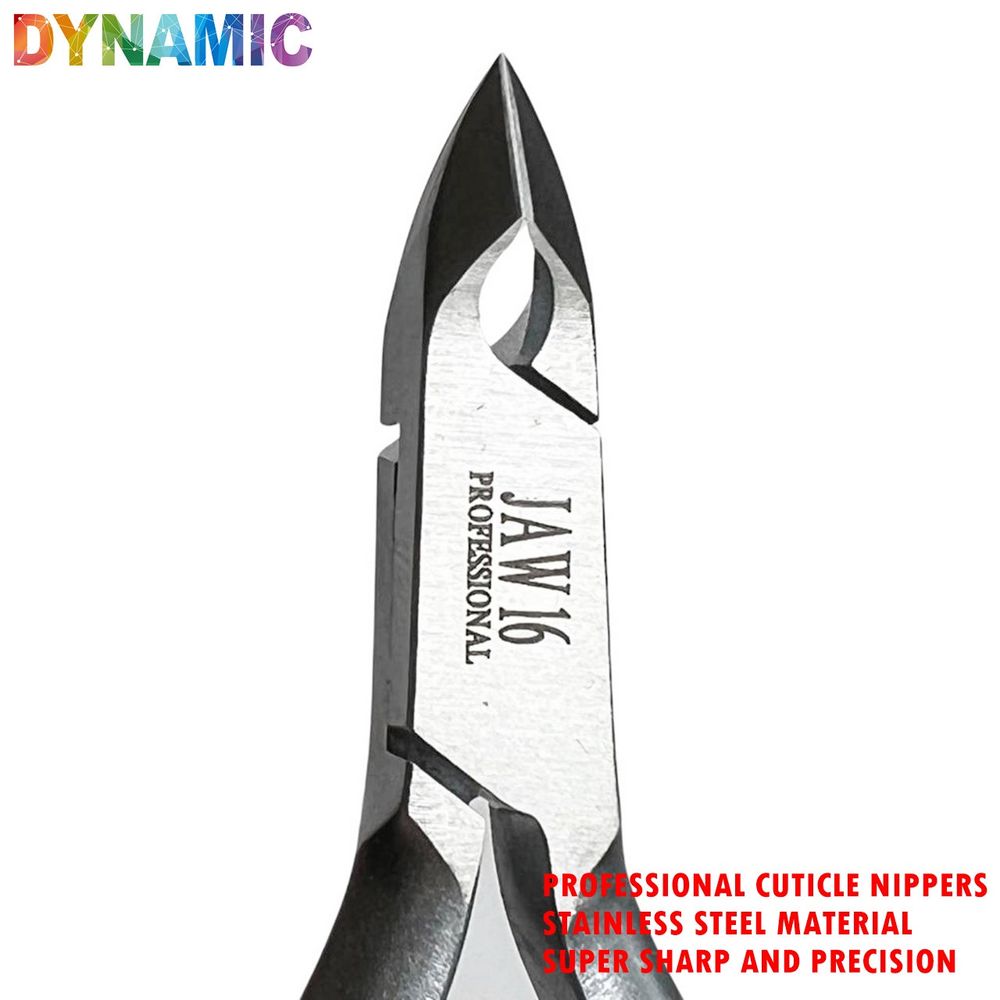 Jaw 16 stainless steel cuticle nippers - 4